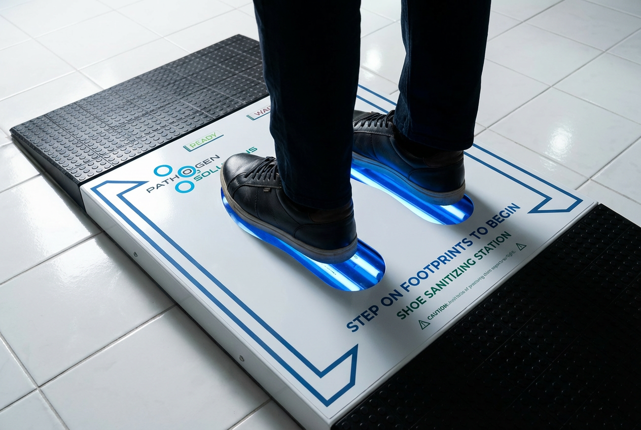 How UVZone Shoe Disinfection Creates a Safer, Healthier Production Environment